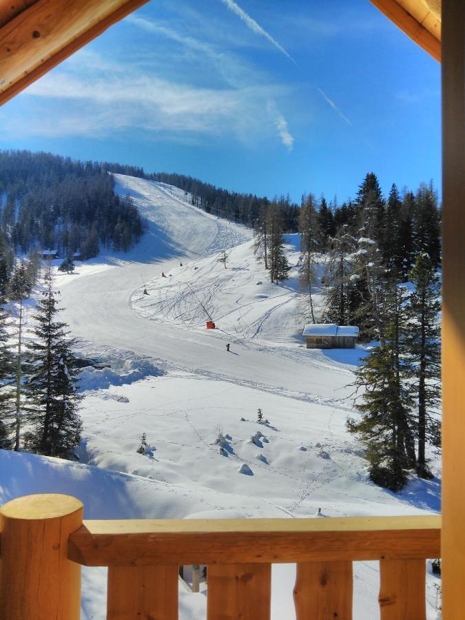 Almzauber Chalets - Haus Enzian Inkl Infrarotliegen Hochrindl Exterior foto